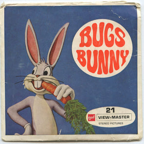 Bugs Bunny - View-Master 3 Reel Packet - vintage - B531-GO Packet 3dstereo 