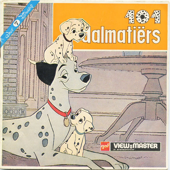 5 ANDREW - 101 Dalmatiërs - View-Master 3 Reel Packet - 1961 - vintage - B532-N-BG3 Packet 3dstereo 