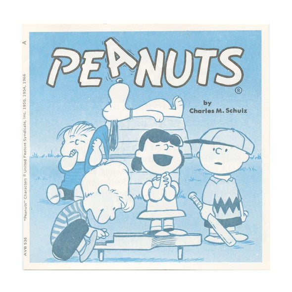 10 ANDREW - Peanuts - View-Master 3 Reel Economy Packet - vintage - B536-G5A Packet 3dstereo 
