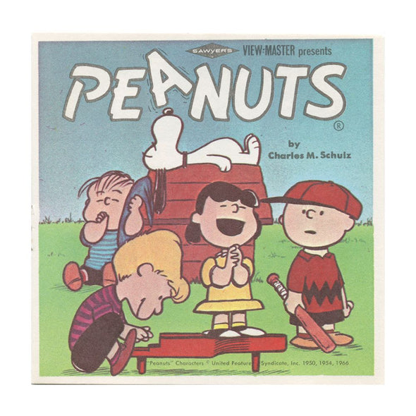 7 ANDREW - Peanuts - View-Master 3 Reel Packet - vintage - B536-S6A Packet 3dstereo 