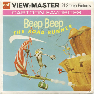 7 ANDREW - Beep Beep - View-Master 3 Reel Packet - 1967 - vintage - B538-G3A Packet 3dstereo 