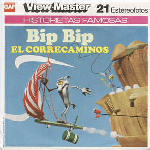 5 ANDREW - El Correcaminos - View-Master 3 Reel Packet - vintage - B538-G6 Packet 3dstereo 