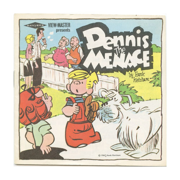 9 ANDREW- Dennis the Menace- View-Master 3 Reel Packet - vintage - B539-G1A Packet 3Dstereo 