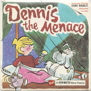 9 ANDREW- Dennis the Menace- View-Master 3 Reel Packet - vintage - B539-G1A Packet 3Dstereo 