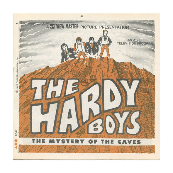 6 ANDREW - The Hardy Boys - View-Master 3 Reel Packet - 1970 - vintage - B547-G3A Packet 3dstereo 