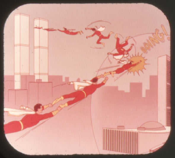 Shazam! - View-Master 3 Reel Packet - vintage - (ECO-B550-G5nk) Packet 3dstereo 