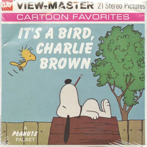 5 ANDREW - It's a Bird Charlie Brown - View-Master 3 Reel Packet - vintage - B556-G5A Packet 3dstereo 