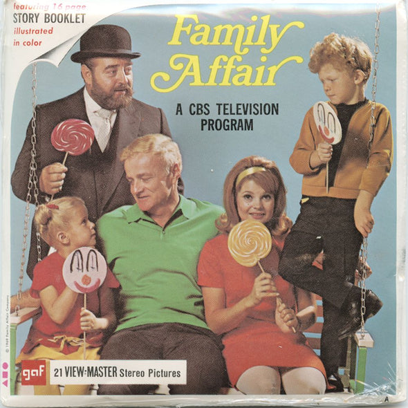 7 ANDREW - Family Affair - View-Master 3 Reel Packet - vintage - B571-G1A Packet 3dstereo 