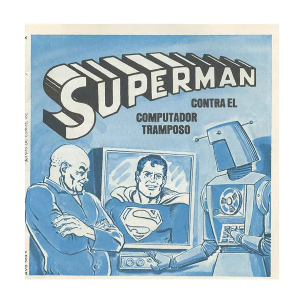 5 ANDREW - Superman - View-Master 3 Reel Packet - vintage - B584-S-G5 Packet 3dstereo 