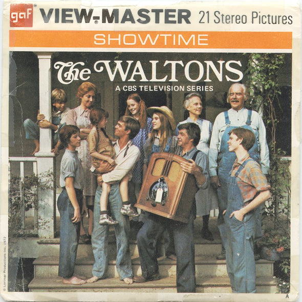 6 ANDREW - The Waltons - View-Master 3 Reel Packet - vintage - B596-G3A Packet 3dstereo 