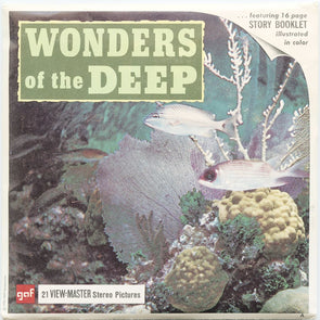 10 ANDREW - Wonders of the Deep - View-Master 3 Reel Packet - vintage - B612-G1A Packet 3Dstereo 