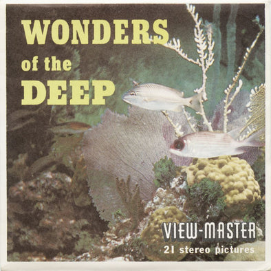 5 ANDREW - Wonders of the Deep - View-Master 3 Reel Packet - vintage - B612-S5 Packet 3dstereo 