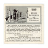 Moon Rockets - Guided Missiles - View-Master 3 Reel Packet - vintage 1960s PKT 3Dstereo 
