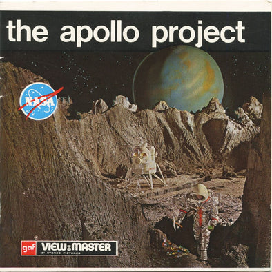 5 ANDREW - The Apollo Project - View-Master 3 Reel Packet - 1964 - vintage - B658-E-BG3 Packet 3dstereo 
