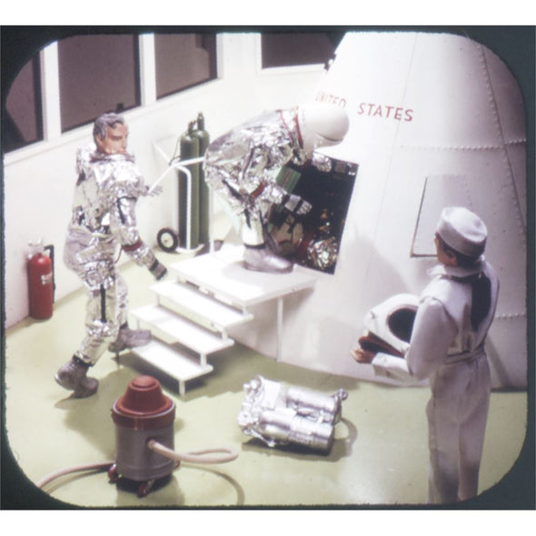5 ANDREW - The Apollo Project - View-Master 3 Reel Packet - 1964 - vintage - B658-E-BG3 Packet 3dstereo 