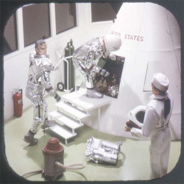 11 ANDREW - le projet apollo - View-Master 3 Reel Economy Packet - vintage - B658F-BG1 Packet 3dstereo 