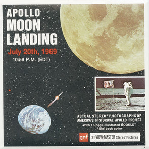 5 ANDREW - Apollo Moon Landing 1969 - View-Master 3 Reel Packet - vintage - B663-G1A Packet 3dstereo 
