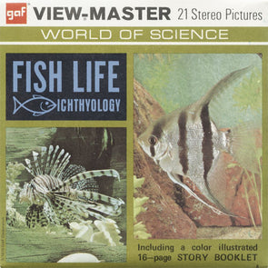 5 ANDREW - Fish Life - Ichthyology - View-Master 3 Reel Packet - vintage - B679-G3A Packet 3dstereo 