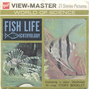 9 ANDREW - Fish Life - View-Master 3 Reel Economy Packet - vintage - B679-G3A Packet 3Dstereo 