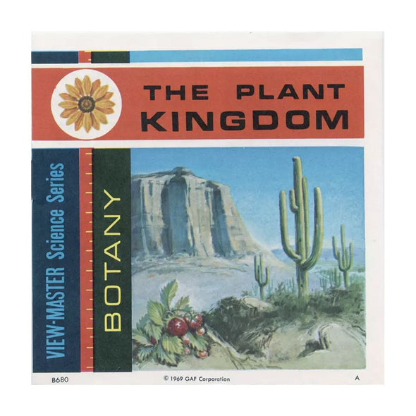 5 ANDREW - Plant Kingdom - Botany - View-Master 3 Reel Packet - vintage - B680-G3A Packet 3dstereo 