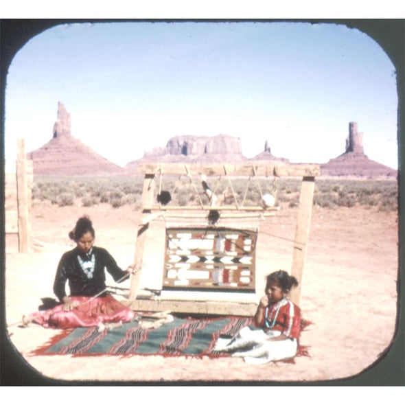 9 ANDREW - The American Indian - View-Master 3 Reel Economy Packet - vintage - B725-G3A Packet 3Dstereo 