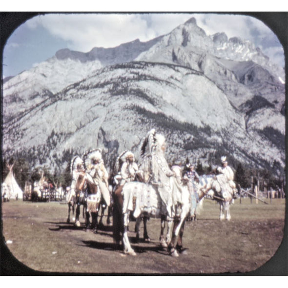 9 ANDREW - The American Indian - View-Master 3 Reel Economy Packet - vintage - B725-G3A Packet 3Dstereo 