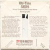 10 ANDREW - Old-Time Ships - View-Master 3 Reel Economy Packet - vintage - B796-G5 Packet 3dstereo 