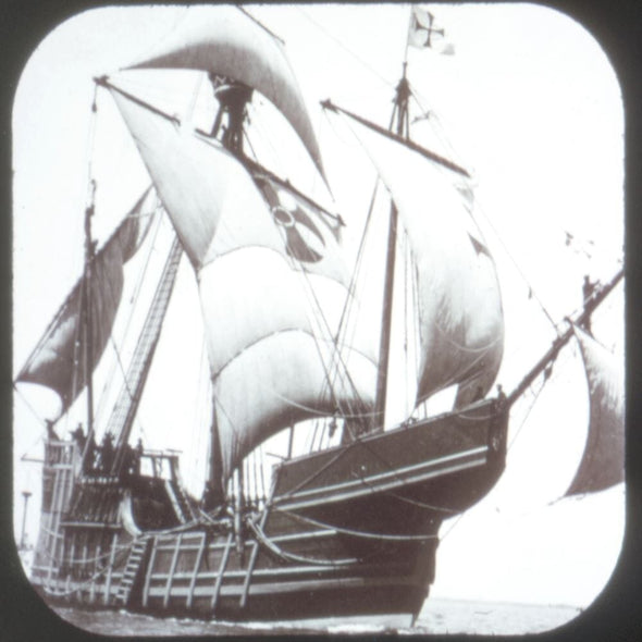 10 ANDREW - Old-Time Ships - View-Master 3 Reel Economy Packet - vintage - B796-G5 Packet 3dstereo 