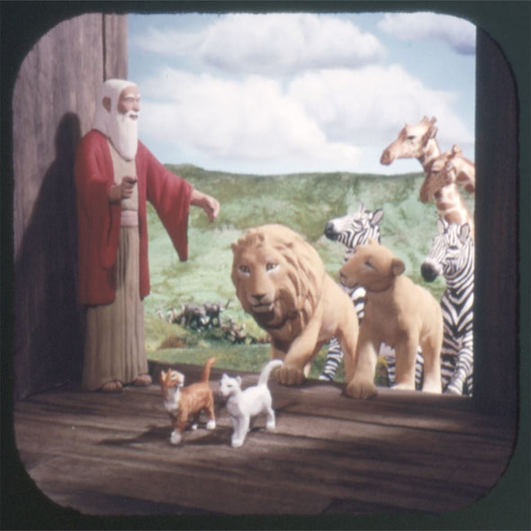 6 ANDREW - Noah's Ark - View-Master - Vintage - 3 Reel Packet - B851-G1A 3Dstereo 