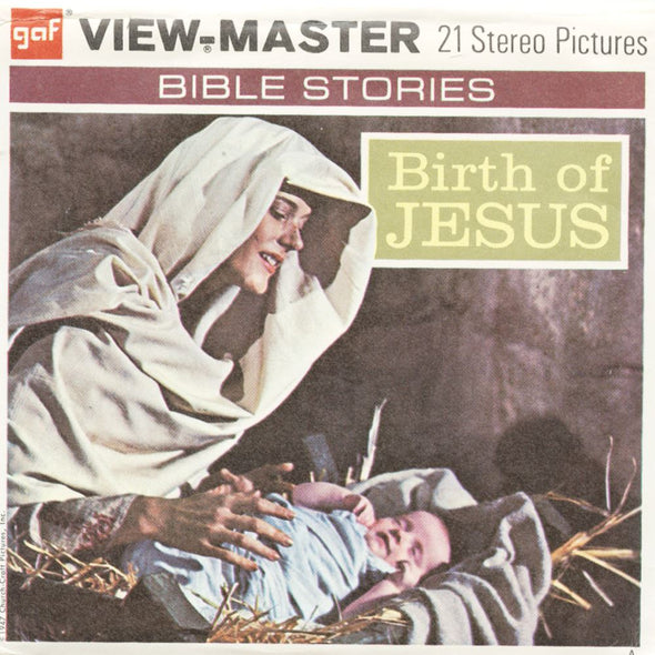 6 ANDREW - Birth of Jesus - View-Master - Vintage - 3 Reel Packet - B875-G3A 3Dstereo 