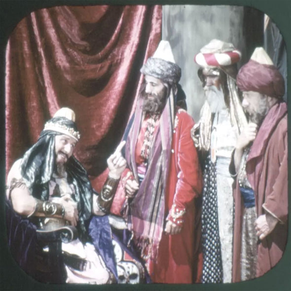 9 ANDREW - Birth of Jesus - View-Master 3 Reel Economy Packet - vintage - B875-S4 Packet 3Dstereo 