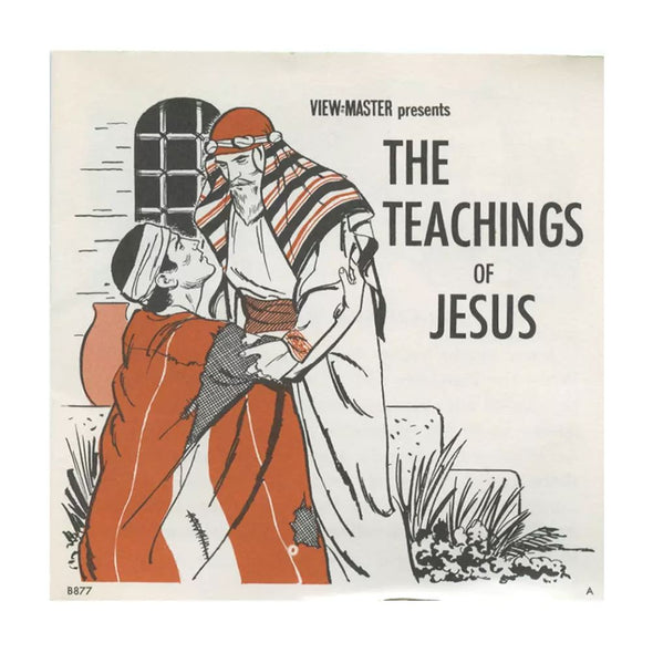 5 ANDREW - Teaching Jesus - View-Master 3 Reel Packet - vintage - B877-G1A Packet 3dstereo 