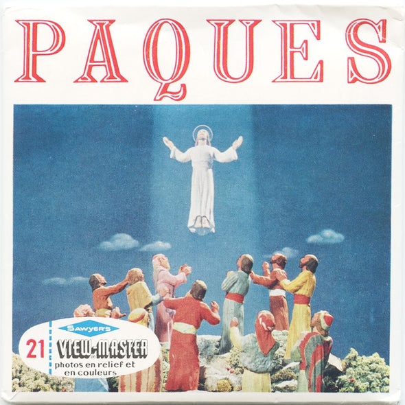 10 ANDREW - Paques - View-Master 3 Reel Packet - vintage - B880-BS6 Packet 3Dstereo 