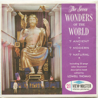 5 ANDREW - The Wonders of the World - View-Master 3 Reel Packet - vintage - B901-S6 Packet 3dstereo 