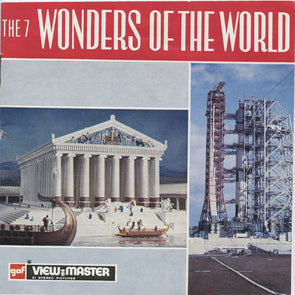 5 ANDREW - 7 Wonders of the World - View-Master 3 Reel Packet - vintage - B901E-BG3 Packet 3dstereo 