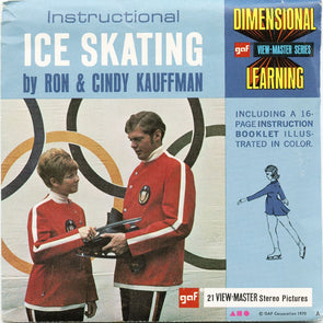 5 ANDREW - Instructional Ice Skating - View-Master 3 Reel Packet - 1970 - vintage - B950-G1A Packet 3dstereo 