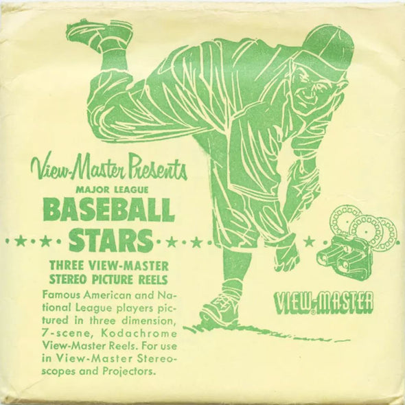 5 ANDREW - Baseball Stars - View-Master 3 Reel Packet - vintage - 725, 726 and 727-S1 Packet 3dstereo 