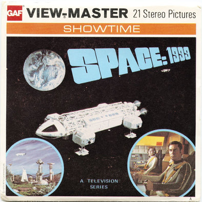 6 ANDREW - Space: 1999 - View-Master 3 Reel Packet - vintage - BB451-G5A Packet 3dstereo 