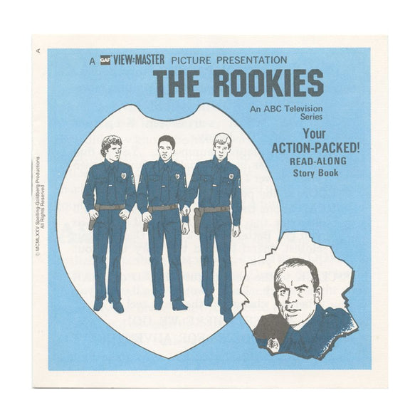 10 ANDREW - The Rookies - View-Master 3 Reel Economy Packet - vintage - BB452-G5A Packet 3Dstereo 