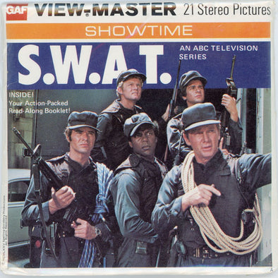 S.W.A.T - Showtime - View-Master 3 Reel Packet - vintage Packet 3dstereo 