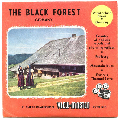 4 ANDREW - Black Forest - Germany - View-Master 3 Reel Packet - vintage - BS3 Packet 3dstereo 