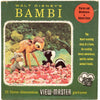 Bambi - early packet design - View-Master 3 Reel Packet - vintage - B400-S3 PKT 3Dstereo 