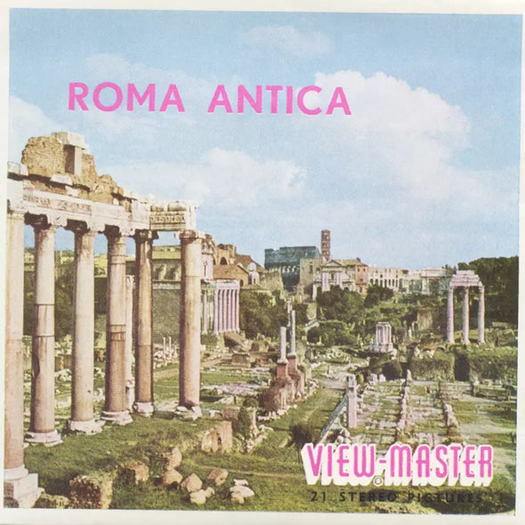 5 ANDREW - Roma Antica - View-Master 3 Reel Packet - vintage - C035E-BS5 Packet 3dstereo 