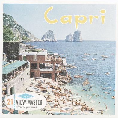 4 ANDREW - Capri - View-Master 3 Reel Packet - vintage - C058E-BS6 Packet 3dstereo 