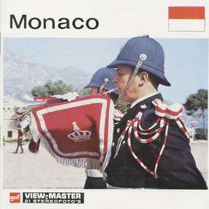 5 ANDREW - Monaco - View-Master 3 Reel Packet - vintage - C115N-BG3 Packet 3dstereo 