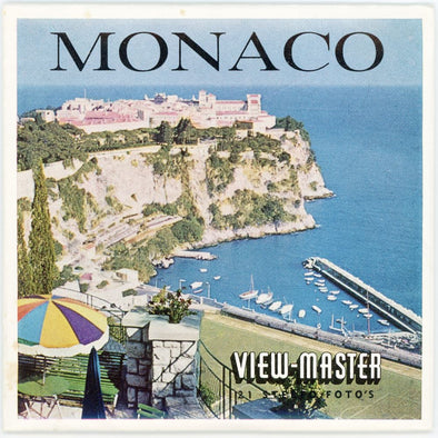 5 ANDREW - Monaco - View-Master 3 Reel Packet - vintage - C115N-BS5 Packet 3dstereo 