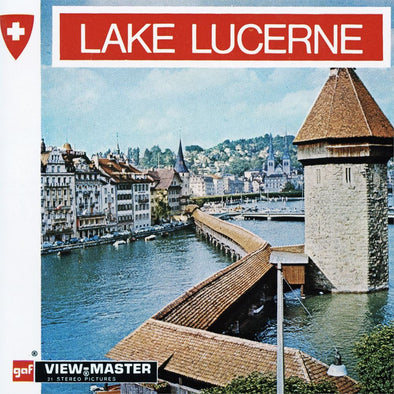 Lake Lucerne - View-Master 3 Reel Packet - vintage - C134-BG5 Packet 3dstereo 