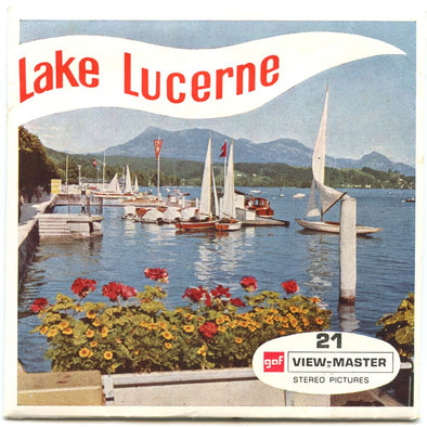 4 ANDREW - Lake Lucerne - View-Master 3 Reel Packet - vintage - C134E-BG1 Packet 3dstereo 