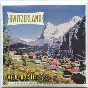 Switzerland - View-Master 3 Reel Packet - vintage - C160 -BS5 Packet 3dstereo 