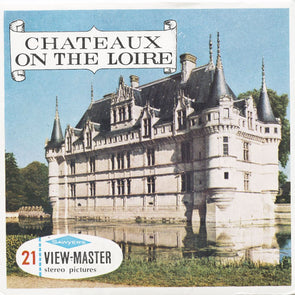 5 ANDREW - Chateaux on the Loire - View-Master 3 Reel Packet - vintage - C170E-BS6 Packet 3dstereo 
